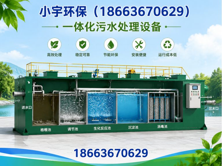 坊子区地埋式污水处理展示图
